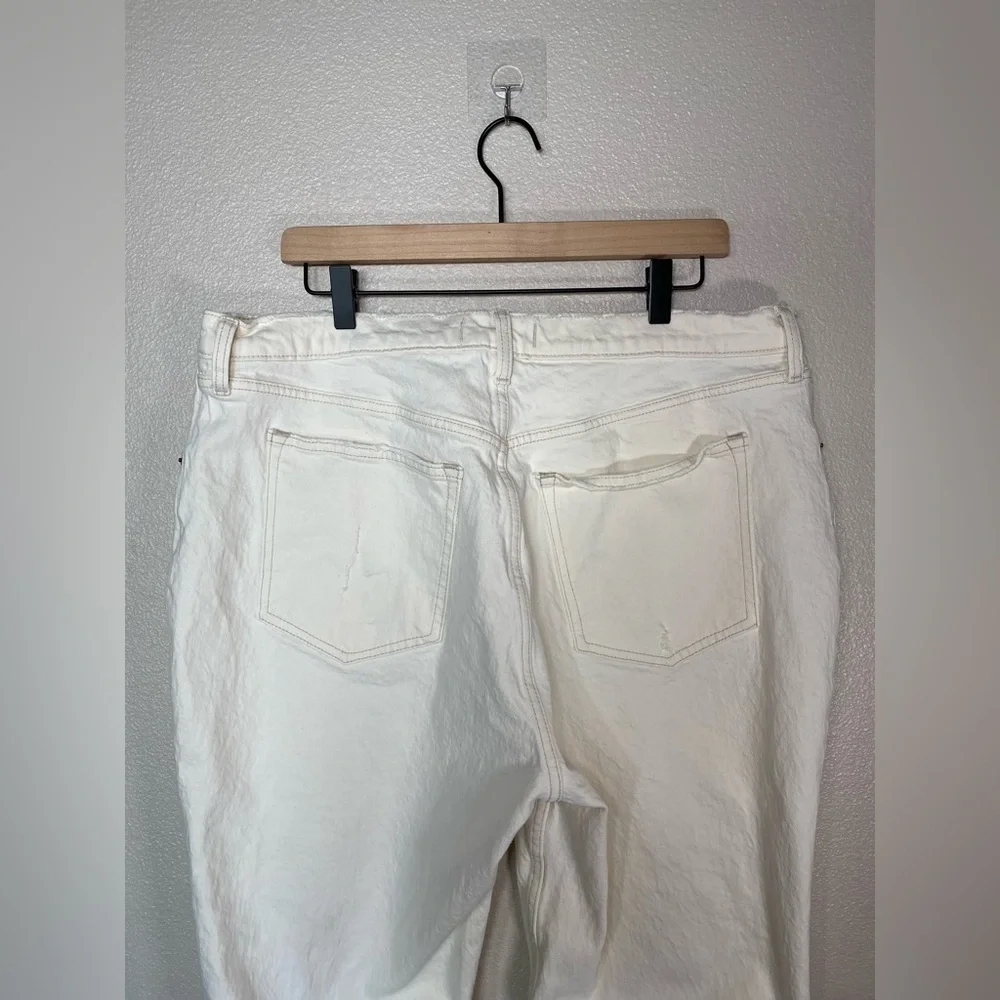 Abercrombie & Fitch The '90s Straight Ultra High Rise Curve love jeans 34 B28